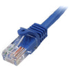 StarTech.com Cat5e Patch Cable with Snagless RJ45 Connectors - 3m, Blue