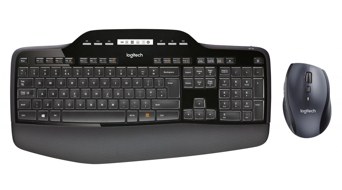 Logitech MK710 Performance keyboard Mouse included RF Wireless QWERTY English Black