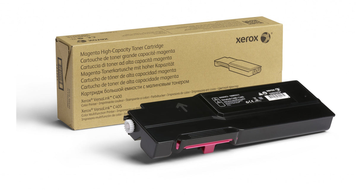Xerox Genuine VersaLink C400 / C405 Magenta High Capacity Toner Cartridge (4,800 pages) - 106R03519