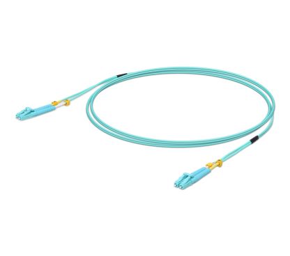 Ubiquiti UniFi ODN 0.5m fibre optic cable LC OM3 Aqua colour