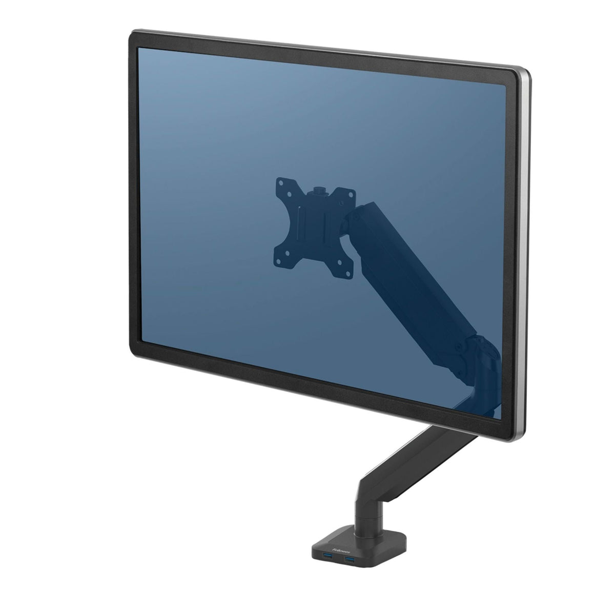 Fellowes 8043301 monitor mount / stand 76.2 cm (30") Freestanding Black
