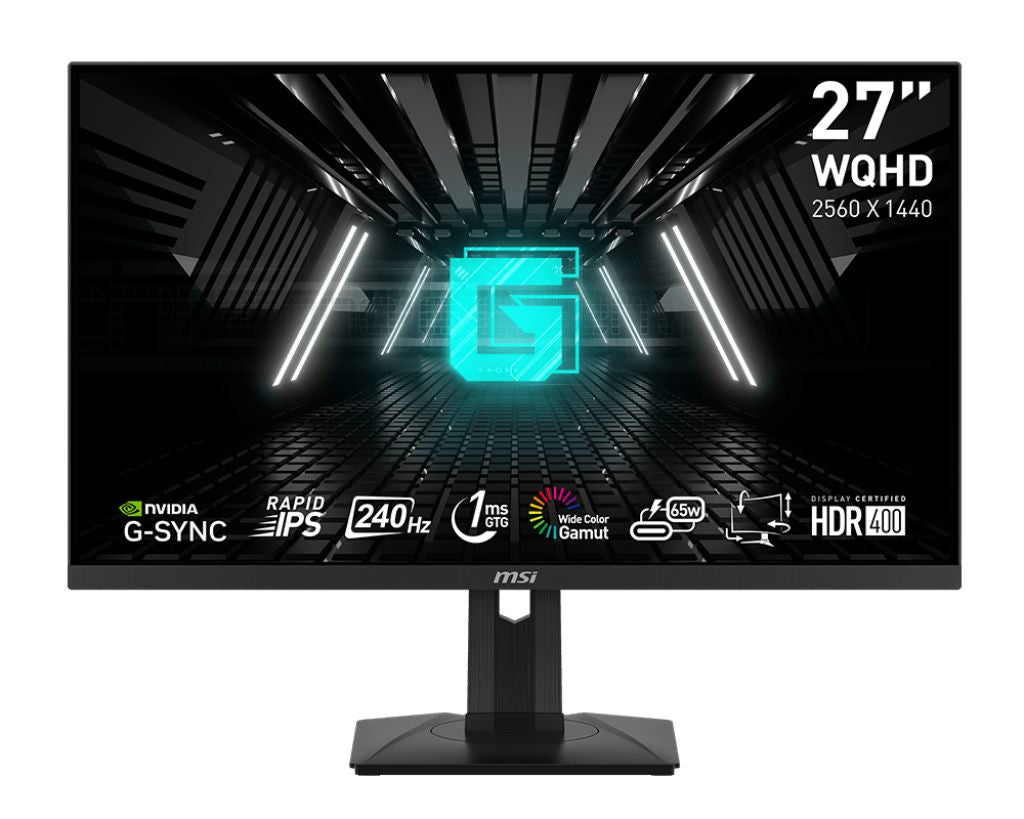 MSI G274QPX computer monitor 68.6 cm (27") 2560 x 1440 pixels Quad HD Black