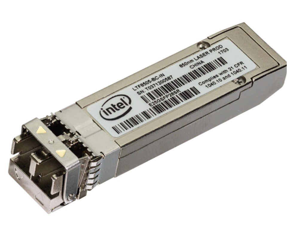 Intel E25GSFP28SRX network transceiver module Fiber optic 25000 Mbit/s SFP28 850 nm