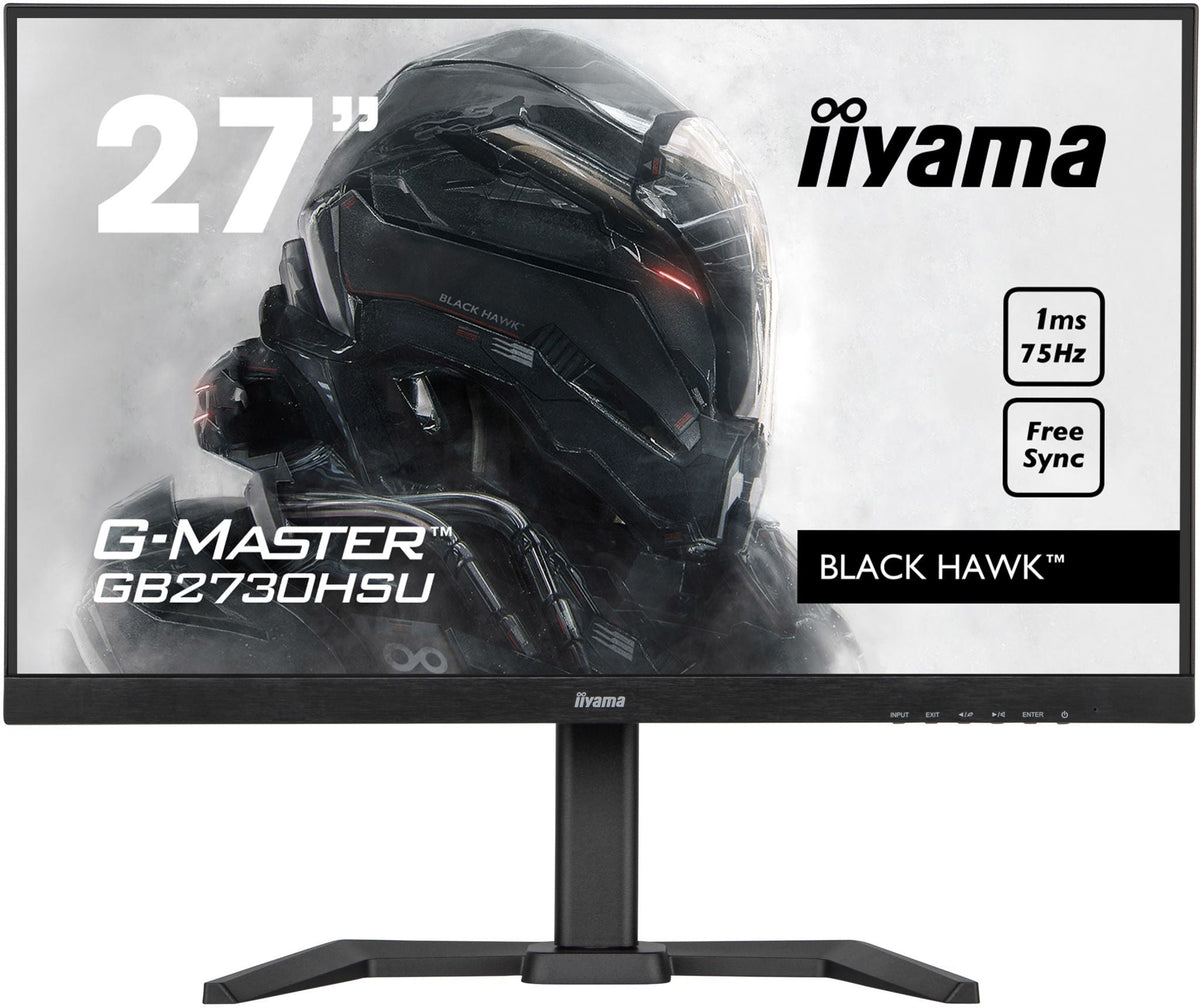 iiyama G-MASTER 27" Gaming Monitor 1920 x 1080 pixels Full HD LED Black HDMI/DP/VGA