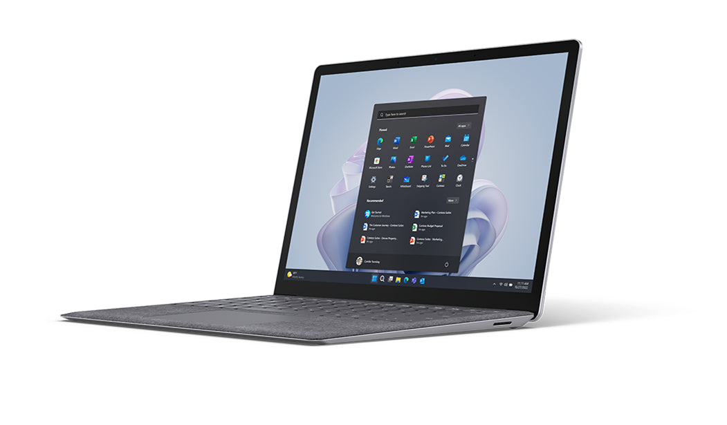 Microsoft Surface Laptop 5 i7-1265U Notebook 34.3 cm (13.5") Touchscreen Intel® Core™ i7 16 GB LPDDR5x-SDRAM 512 GB SSD Wi-Fi 6 (802.11ax) Windows 11 Pro Platinum