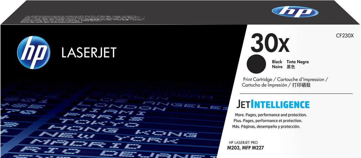 HP 30X High Yield Black Original LaserJet Toner Cartridge
