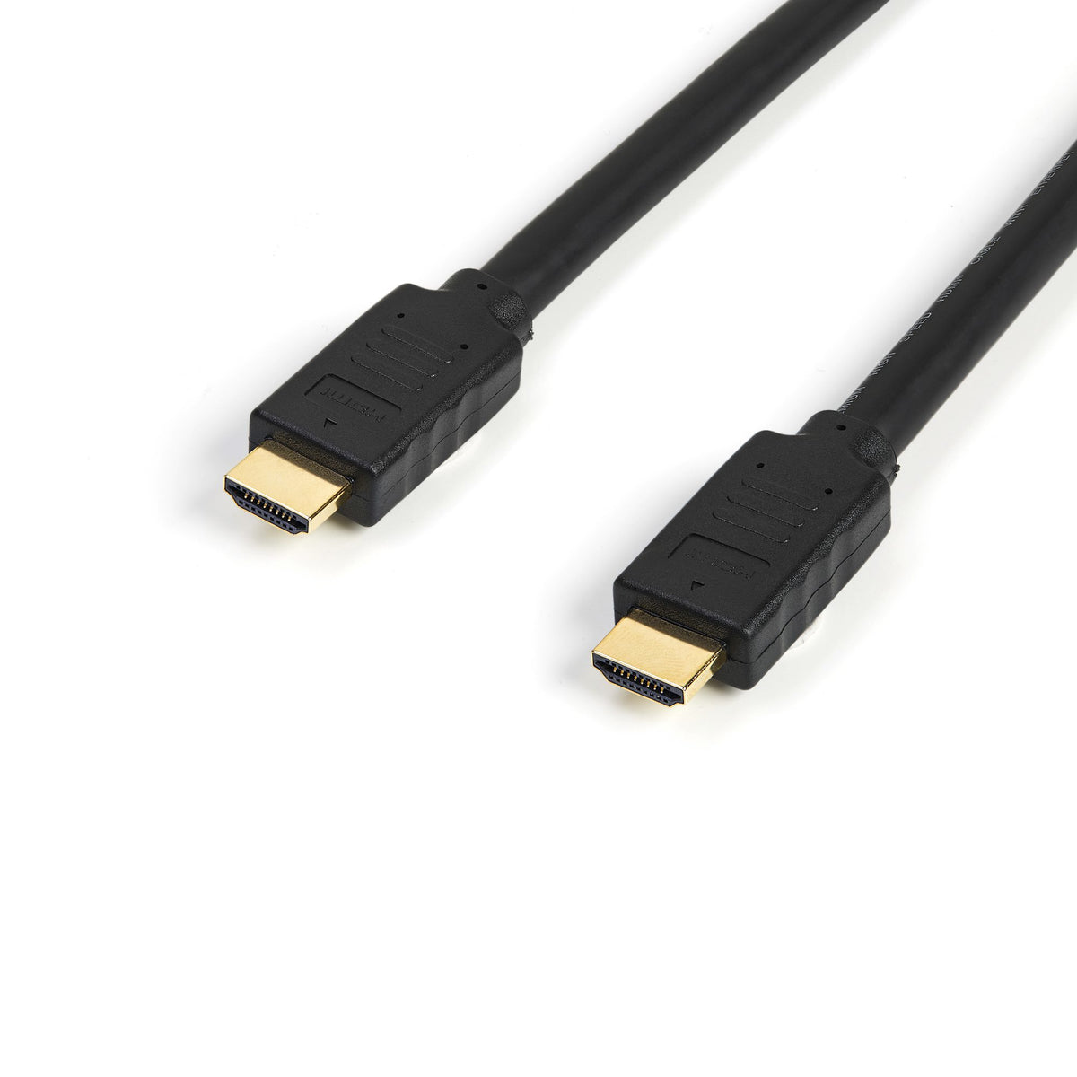StarTech.com 50ft (15m) HDMI 2.0 Cable - 4K 60Hz Active HDMI Cable - CL2 Rated for In Wall Installation - Long Durable High Speed UHD HDMI Cable - HDR, 18Gbps - Male to Male Cord - Black