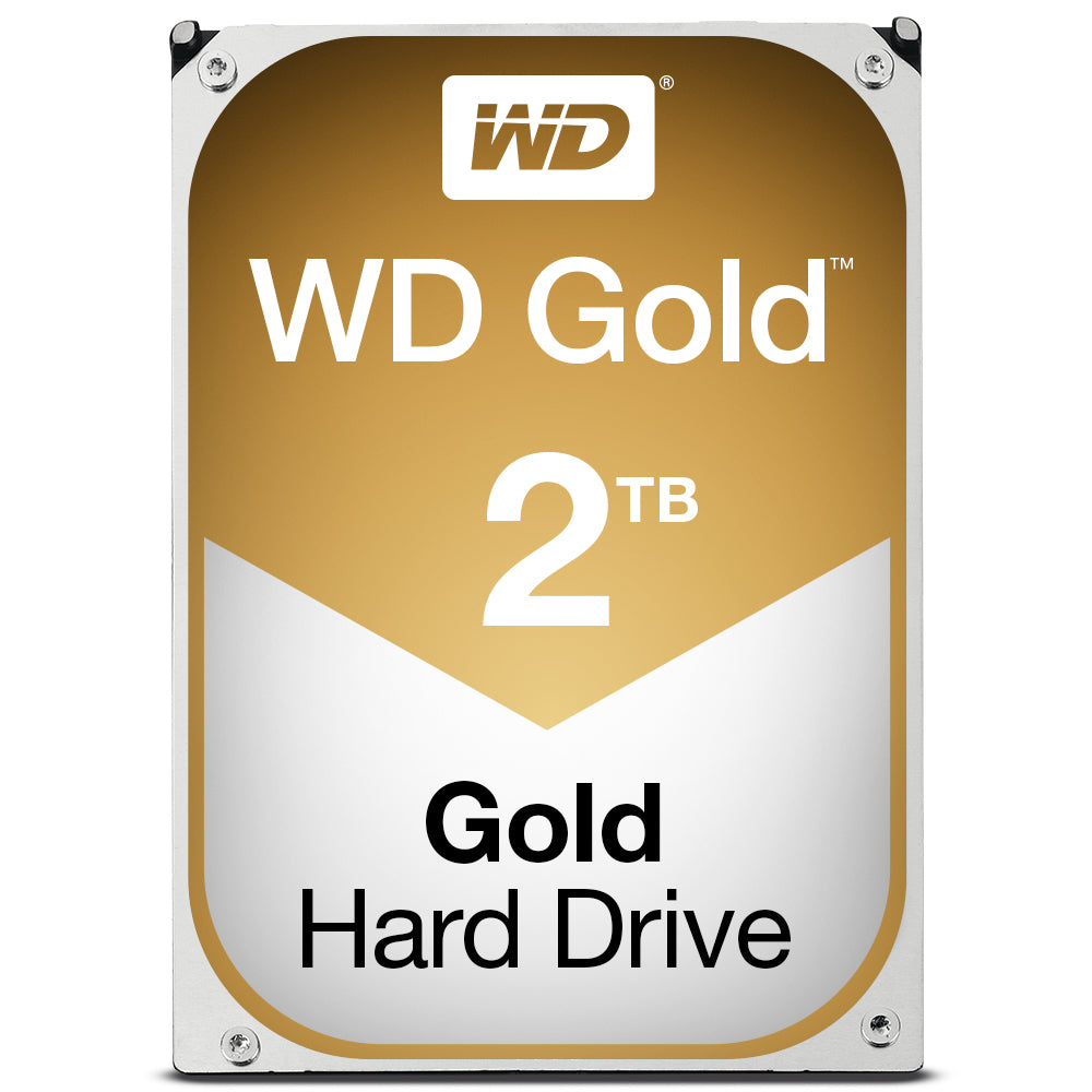 Western Digital  Internal Hard Drive  Gold 3.5" 2000 GB Serial ATA III