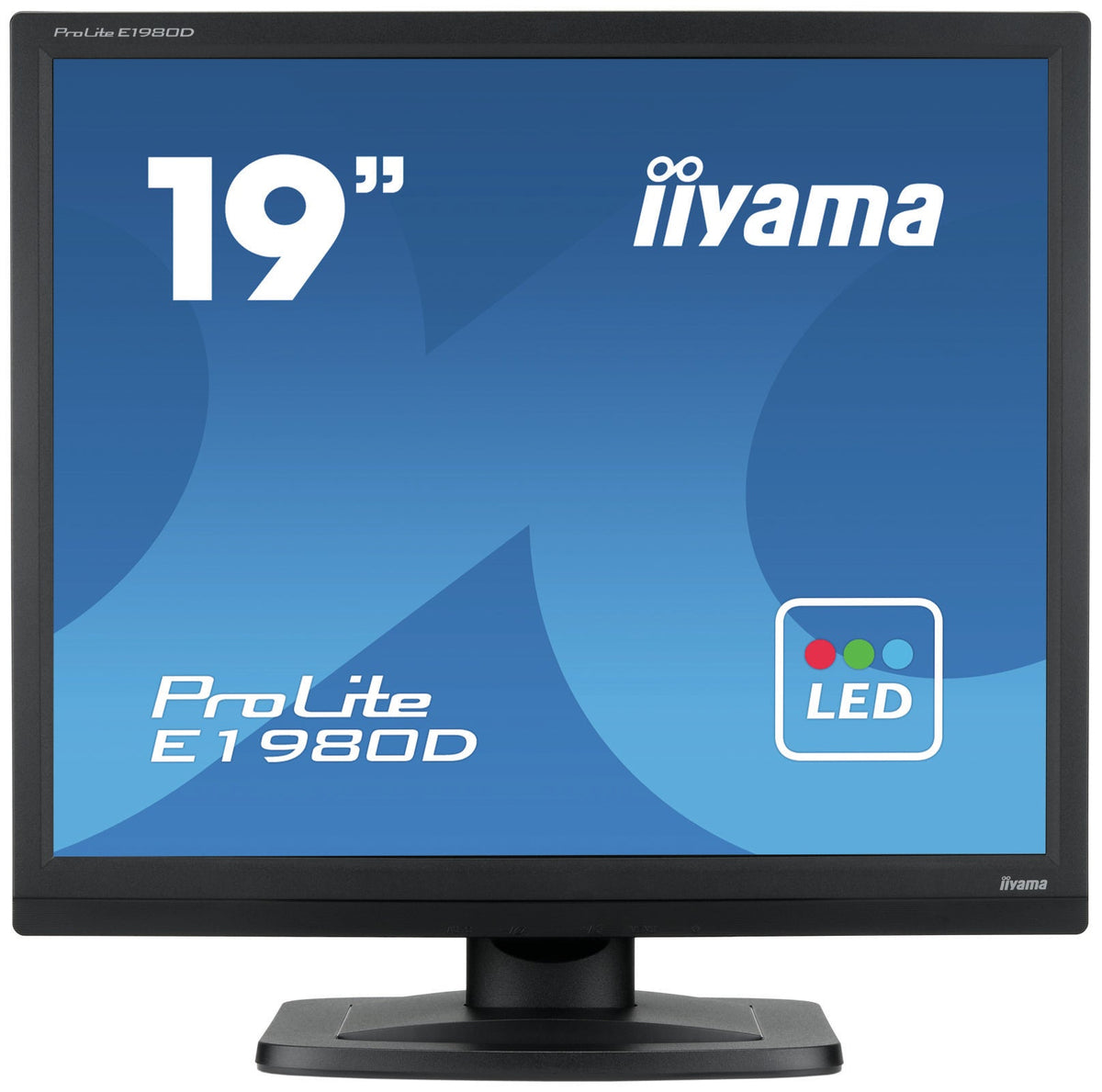 iiyama ProLite E1980D-B1 LED display 48.3 cm (19") 1280 x 1024 pixels XGA Black