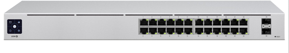 Ubiquiti UniFi USW-24 network switch Managed L2 Gigabit Ethernet (10/100/1000) Silver