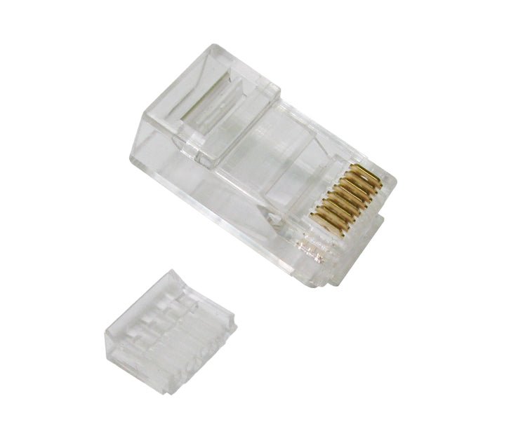 Cables Direct Cat 6 RJ-45 Plug (100pack) wire connector RJ45 Transparent