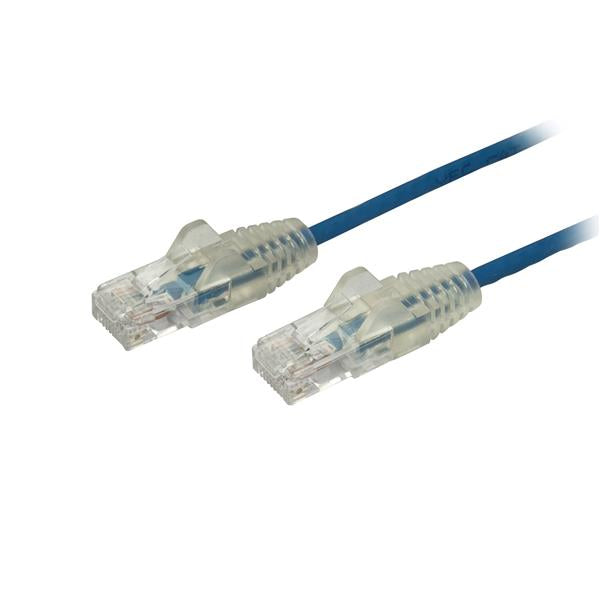 StarTech.com 0.5 m CAT6 Cable - Slim - Snagless RJ45 Connectors - Blue