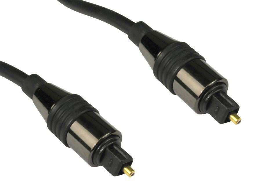 Cables Direct 4OPT-101H audio cable 1.5 m TOSLINK Black