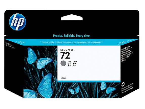 HP 72 130-ml Gray Ink Cartridge