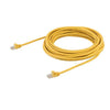StarTech.com Cat5e Ethernet Patch Cable with Snagless RJ45 Connectors - 10 m, Yellow