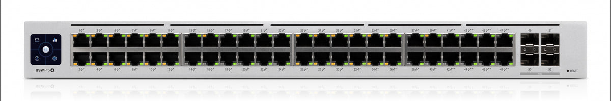 Ubiquiti UniFi Pro 48-Port PoE Managed L2/L3 Gigabit Ethernet (10/100/1000) Power over Ethernet (PoE) 1U Silver