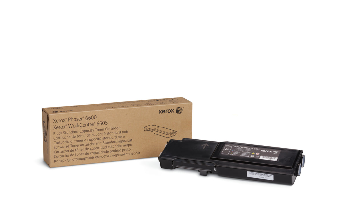 Xerox Genuine Phaser 6600 / WorkCentre 6605 Black Toner Cartridge - 106R02248