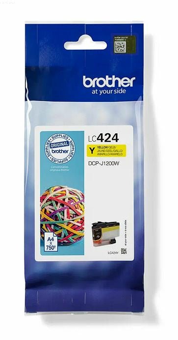 Brother LC-424Y ink cartridge 1 pc(s) Original Yellow