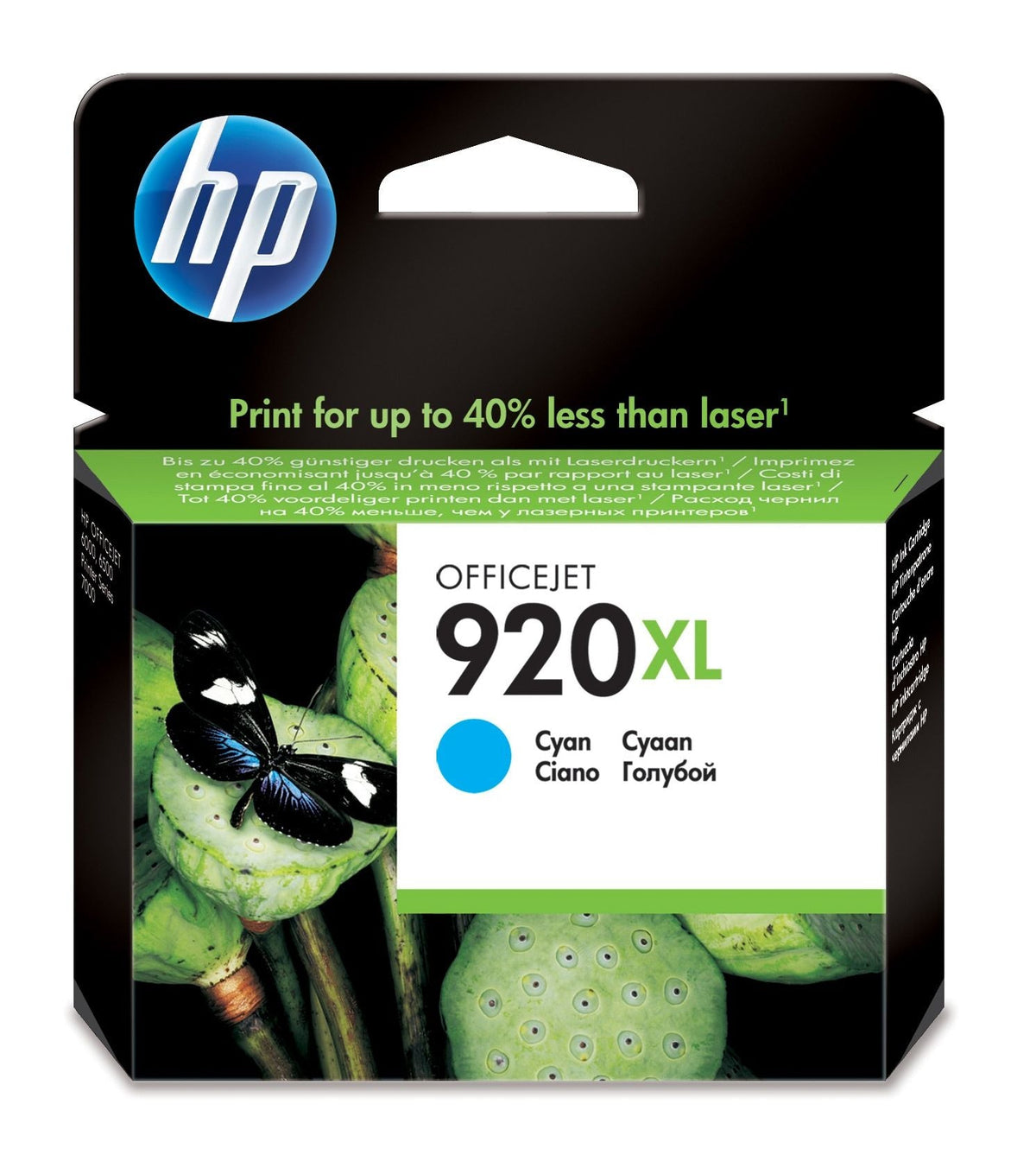 HP 920XL High Yield Cyan Original Ink Cartridge