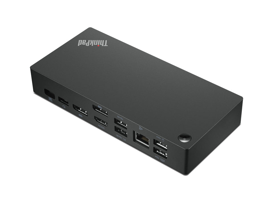 Lenovo 40AY0090CH notebook dock/port replicator Wired USB 3.2 Gen 1 (3.1 Gen 1) Type-C Black