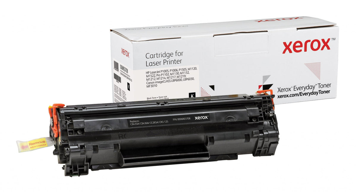 Everyday Black Toner compatible with HP CB435A/ CB436A/ CE285A/ CRG-125