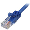 StarTech.com Cat5e Ethernet Patch Cable with Snagless RJ45 Connectors - 7 m, Blue