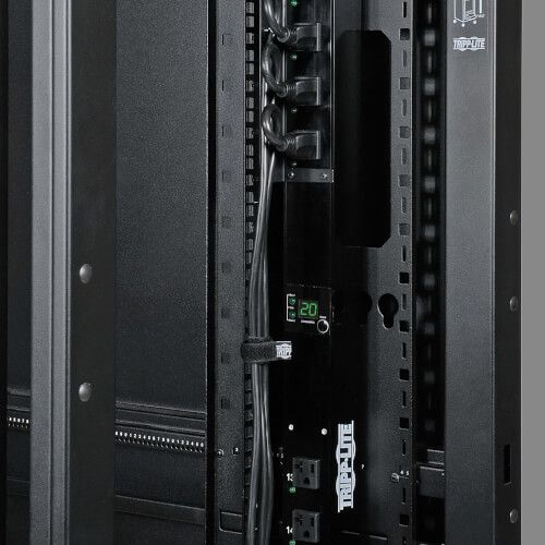 Tripp Lite SRX42UBWD 42U Wide Server Rack, Euro-Series - 800 mm Width, Expandable Cabinet, Doors & Side Panels Included