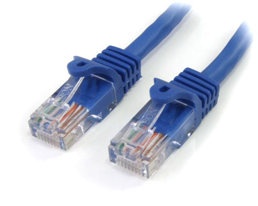 StarTech Cat5e Patch Cable with Snagless RJ45 Connectors - 5 m, Blue