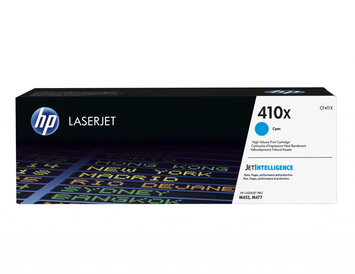 HP 410X High Yield Cyan Original LaserJet Toner Cartridge