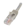 StarTech.com Cat5e Patch Cable with Snagless RJ45 Connectors - 3m, Gray