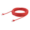 StarTech.com Cat5e Ethernet Patch Cable with Snagless RJ45 Connectors - 10 m, Red