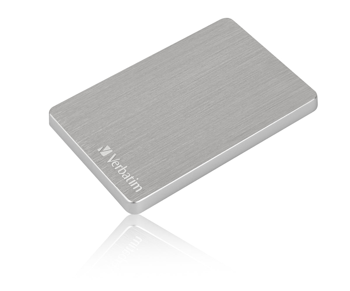 Verbatim External HDD Store 'n' Go ALU Slim Portable 1TB Silver