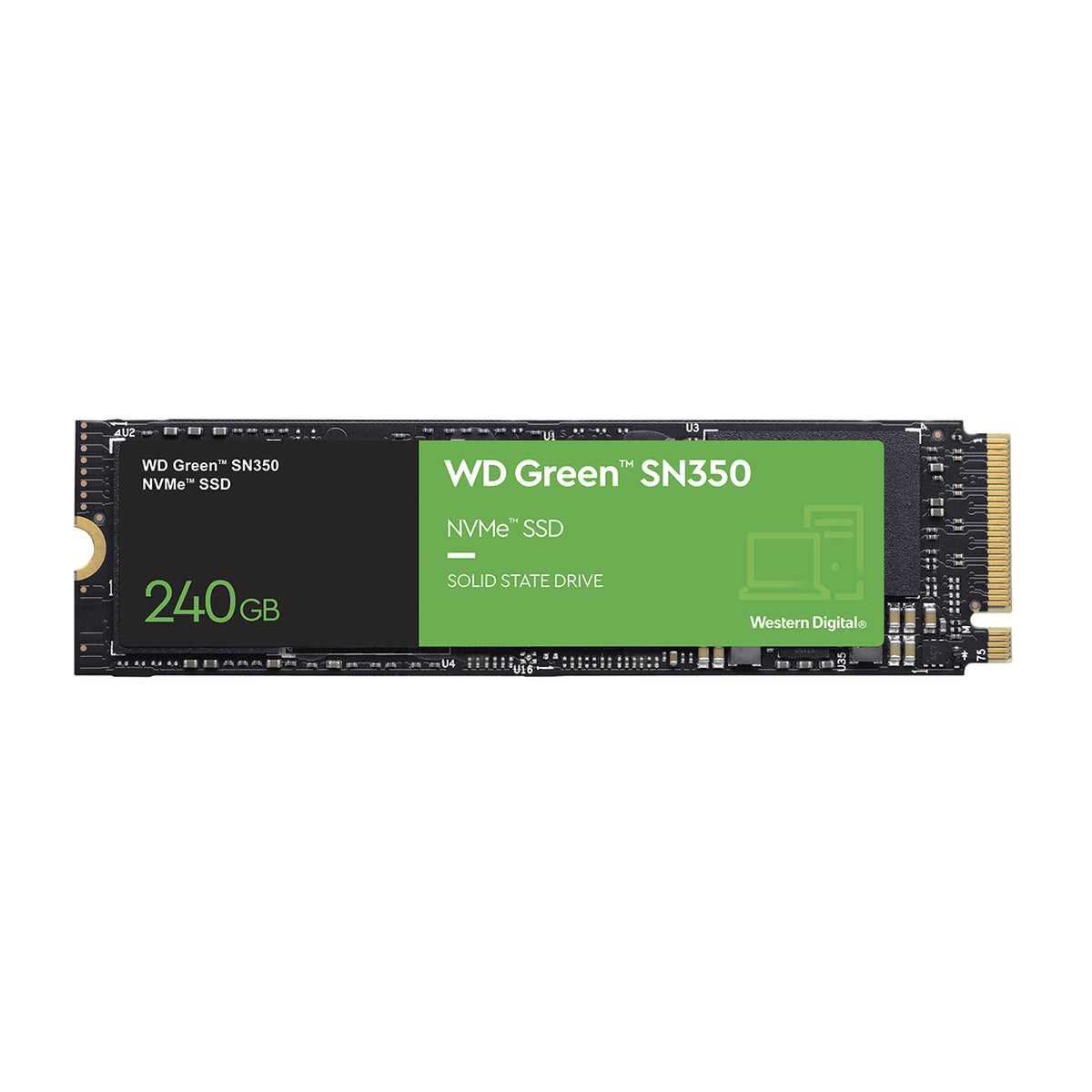 Western Digital Internal SSD Green SN350 M.2 240 GB PCI Express 3.0 NVMe