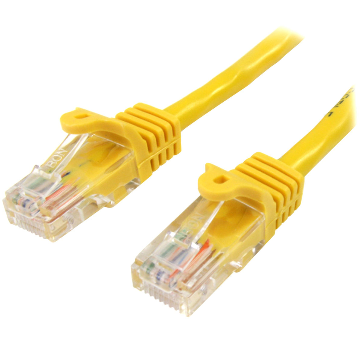 StarTech.com Cat5e Patch Cable with Snagless RJ45 Connectors - 2m, Yellow